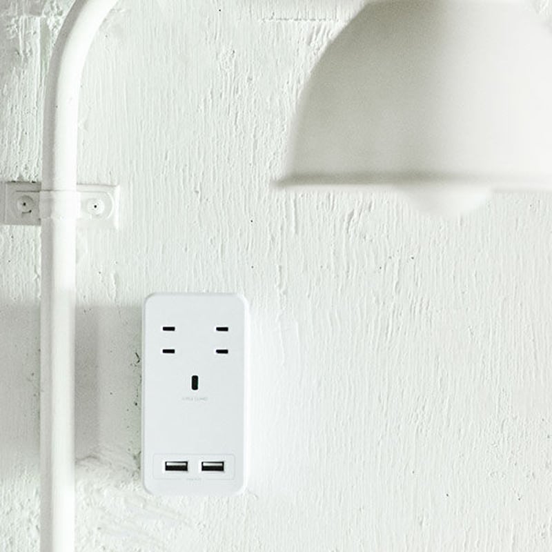 ギフトバッグ対象】【選べる14色】SATI COLOR AC4個口 4.2A USB TYP