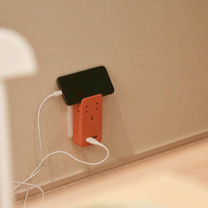 ギフトバッグ対象】【選べる14色】SATI COLOR AC4個口 4.2A USB TYP