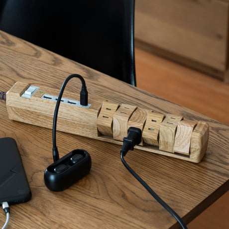 TAPKING USB AC12個⼝4.8A USB4ポート 1.8m 電源タップ延長コード USB-C 充電器 急速充電 雷サージ 回転式