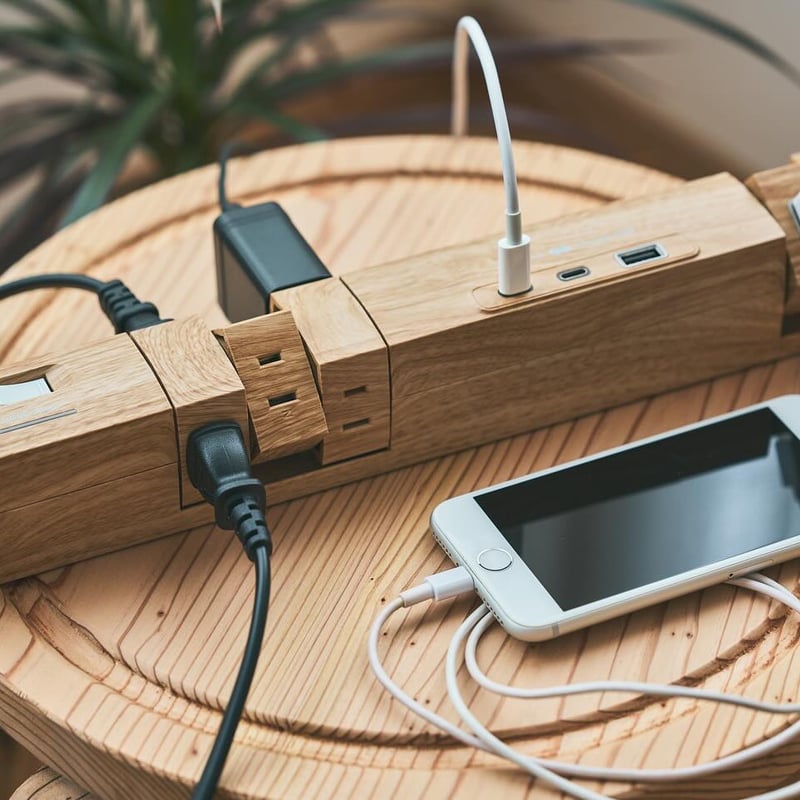 PC充電可能】【PD65W】TAPKING T5 USB TYPE-C/TYPE-A 4ポー