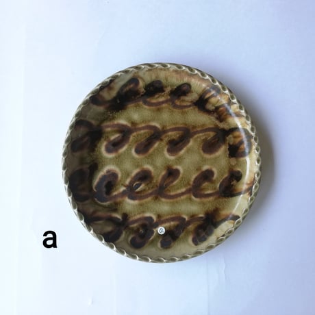 スリップウェア 楕円 井上尚之 SML 焼物器