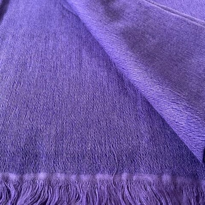 パシュミナストール Violet 秋冬用 | Arissara Kram et Mudmee パシュミナストール Violet 秋冬用 | Arissara Kram et Mudmee