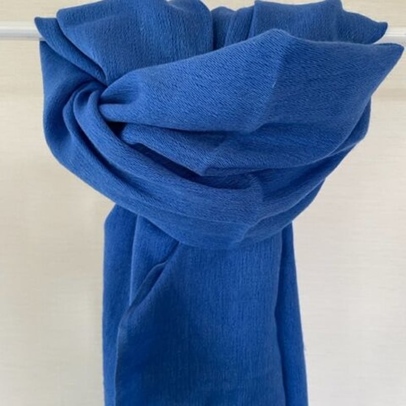 パシュミナストール Blue 秋冬用 | Arissara Kram et Mudmee パシュミナストール Blue 秋冬用 | Arissara Kram et Mudmee