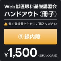 ⑨ 緑内障（冊子）