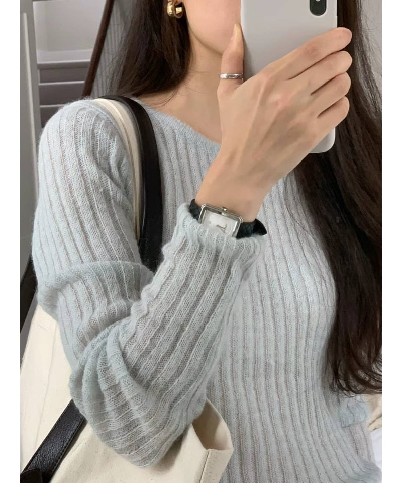 ounce / alpaca kidmo golgi knit | M O M E N T