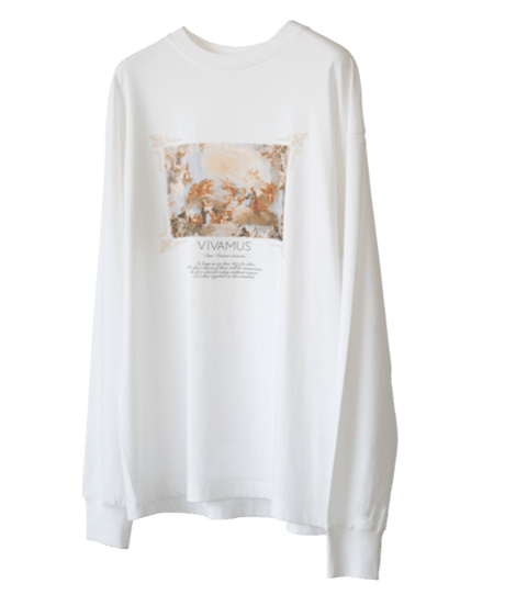 Art Long T- shirt（WHITE）