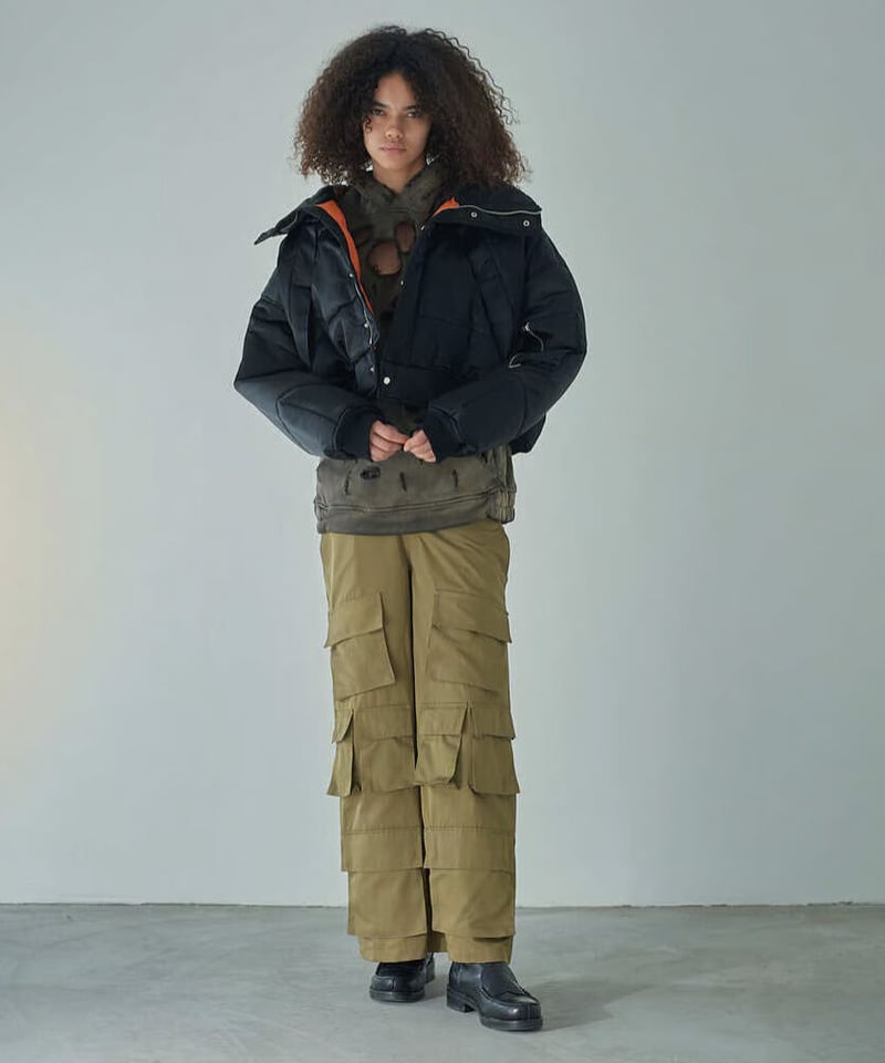 HIGHNECK VOLUME MA-1（BLACK） | VIVAMUS