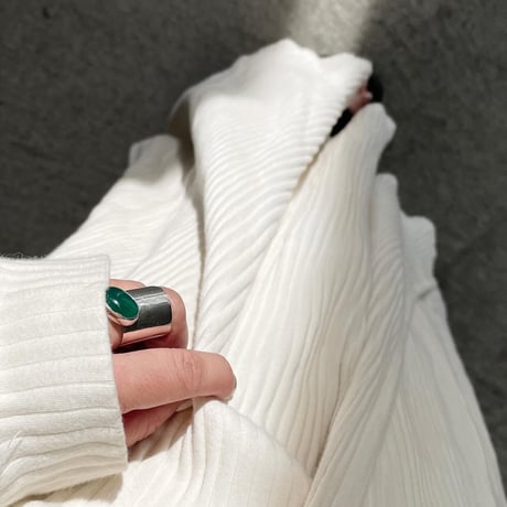 RING｜SR-72 green onyx｜廃番品