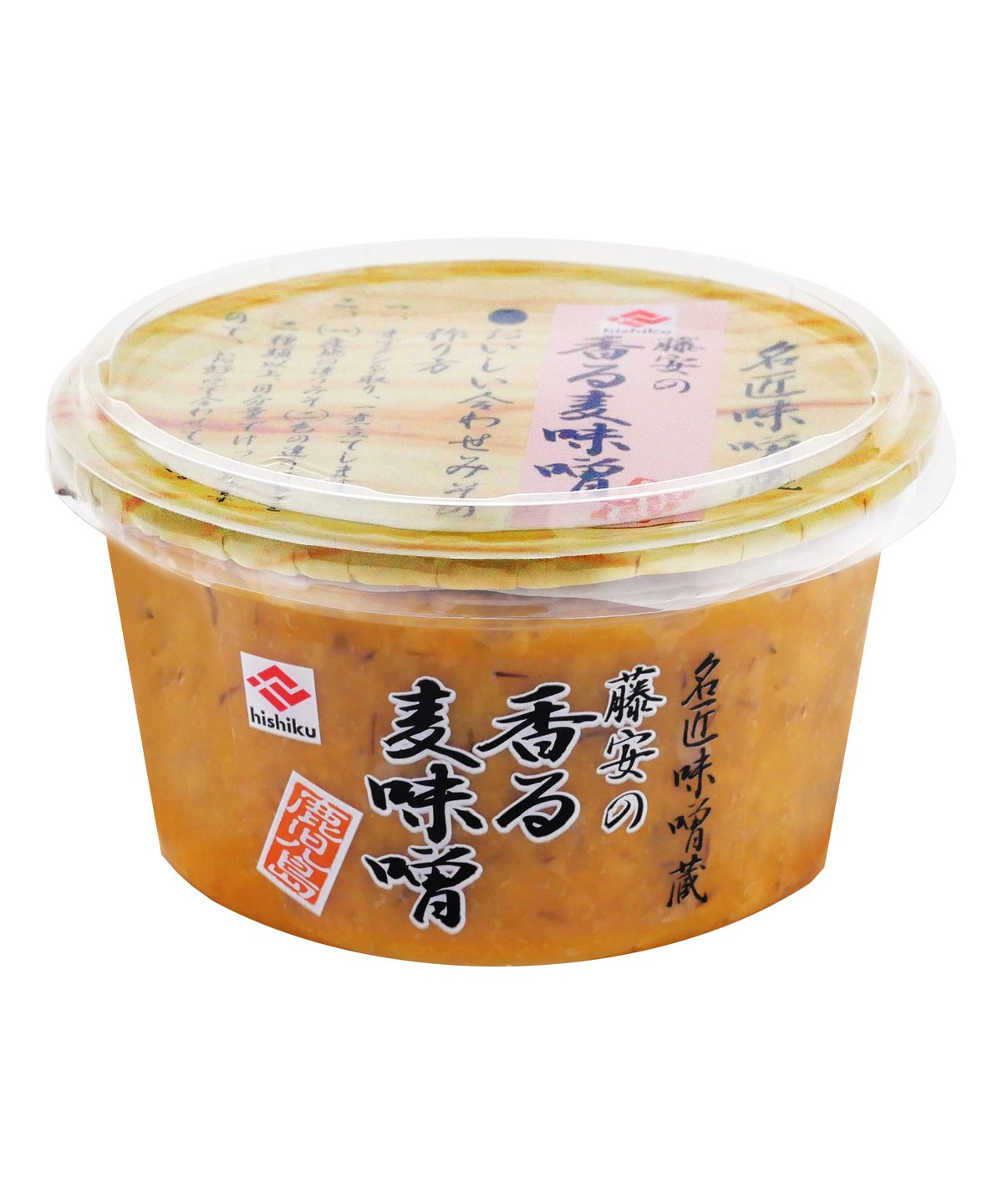 味噌 藤安醸造 名匠味噌蔵 藤安の香る麦味噌 300g | bimitas MERCATO