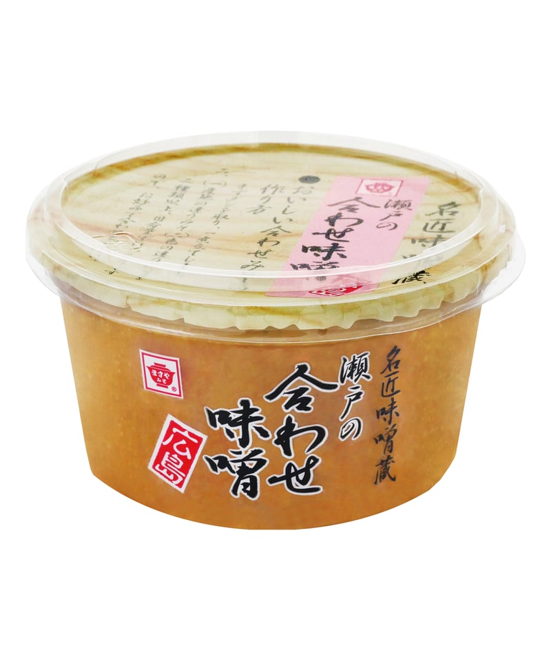 ますやみそ 名匠味噌蔵 瀬戸の合わせ味噌 300g | bimitas MERCATO