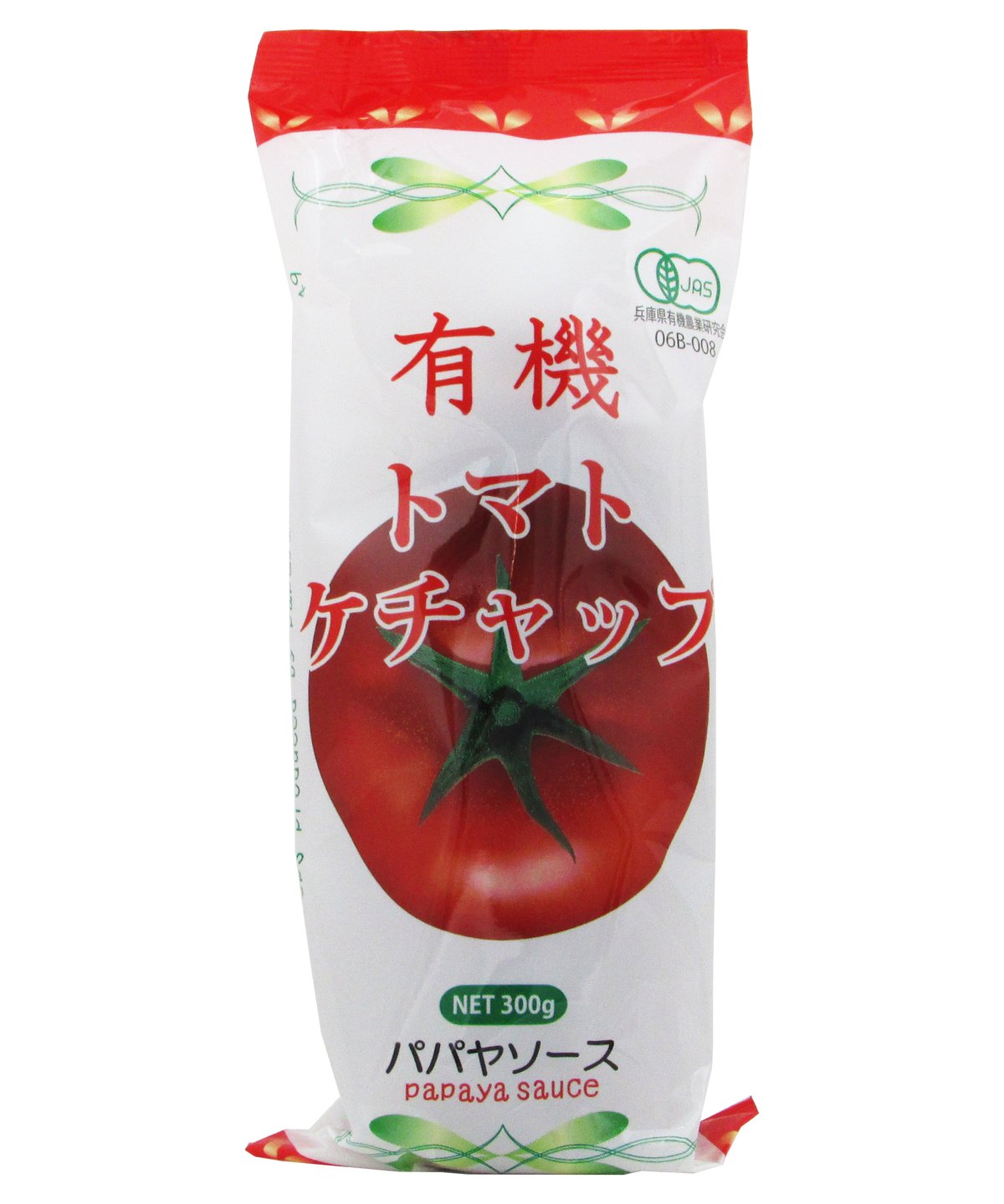 大洋産業 パパヤソース 有機トマトケチャップ 300g | bimitas MERCATO