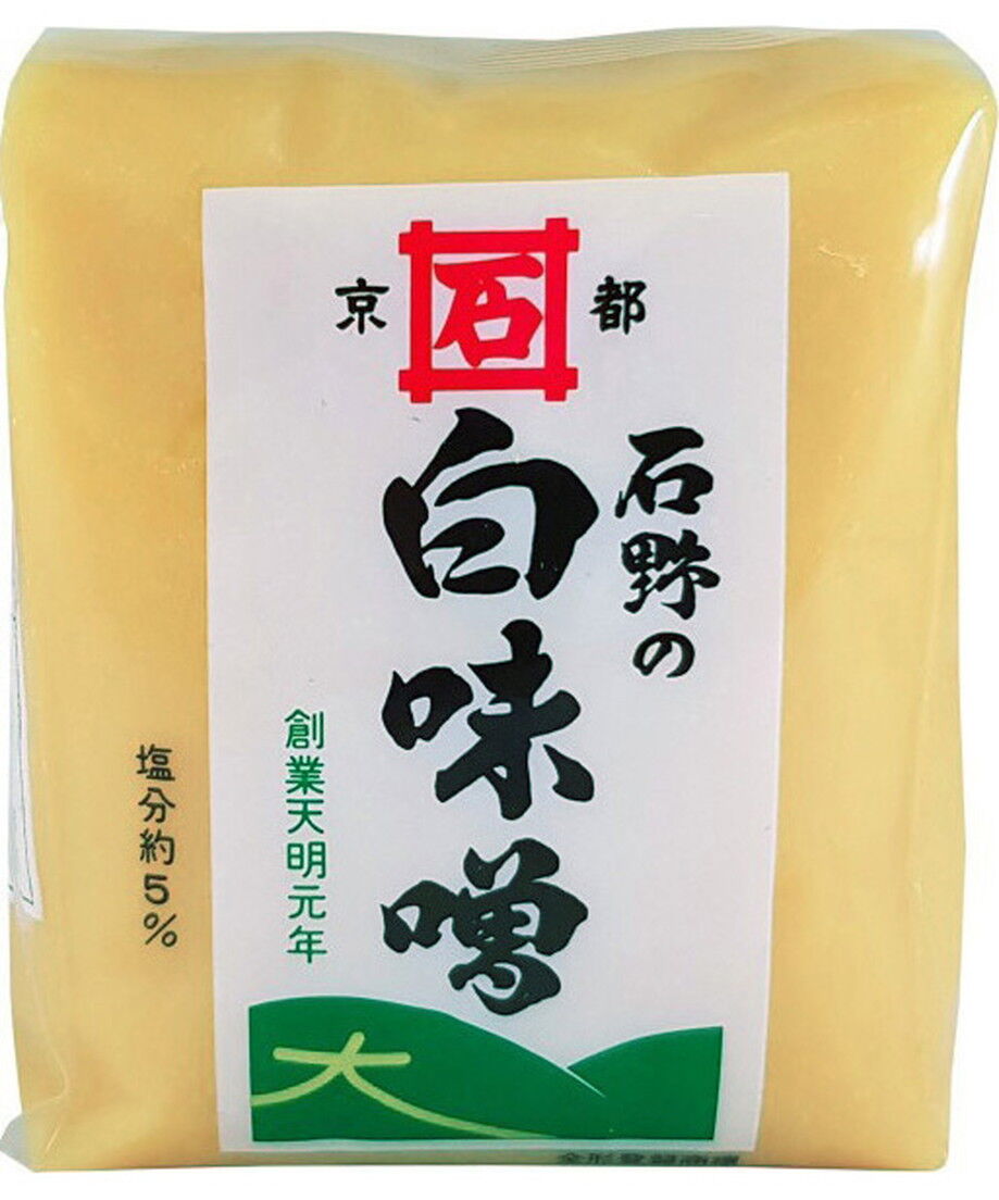 石野味噌 京都石野の白味噌 特醸 500g × 1個 | bimitas MERCATO