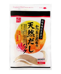 淀屋勇心　かつおと昆布の天然だしパック　（80g(8g×10袋)）　×　10パック