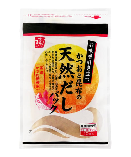 淀屋勇心　かつおと昆布の天然だしパック　（80g(8g×10袋)）　×　10パック
