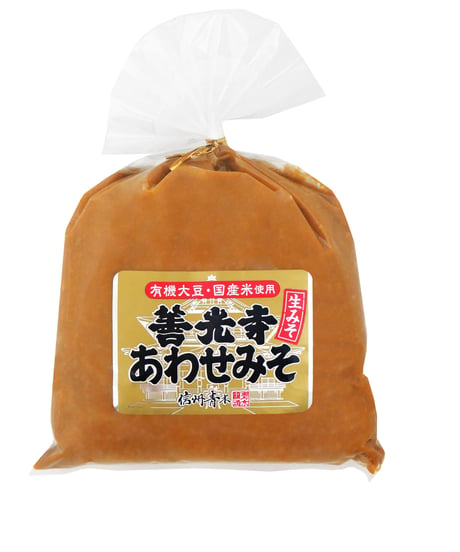 マルモ青木味噌醤油醸造場　善光寺あわせみそ  750g×6個