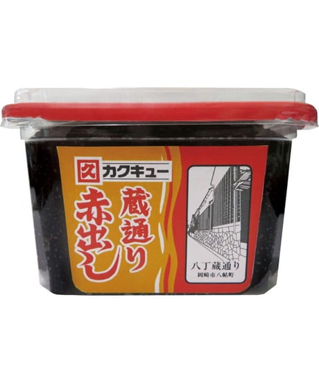 (合)八丁味噌　カクキュー　蔵通り　赤出し　赤味噌　500g