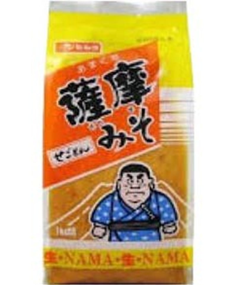 藤安醸造 ヒシク 薩摩みそ せごどん 1kg ×6個（1ケース） | bimitas