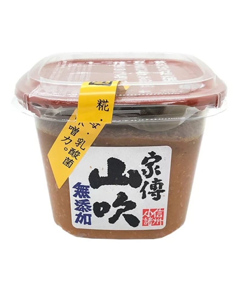 激安先着 信州味噌 山吹 無添加家傳 山吹味噌 500g | bimitas MERCATO 味噌