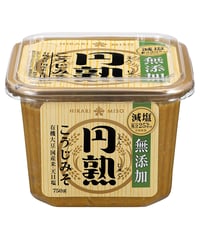 ひかり味噌　無添加　円熟こうじみそ　減塩　750g
