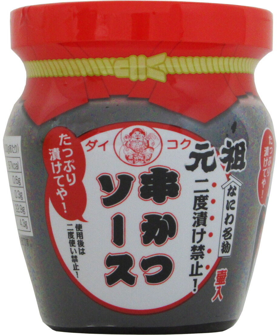 大黒屋 元祖なにわ名物 串かつソース 壺入 250g × 12個 | bimitas MERCATO