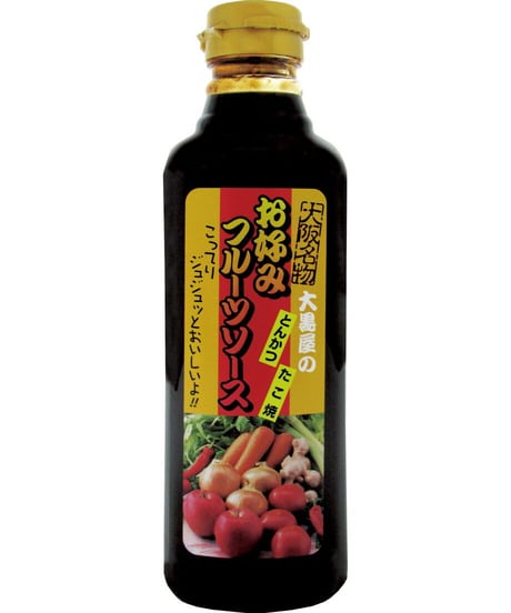 大黒屋　お好みフルーツソース　500ml　×　12本