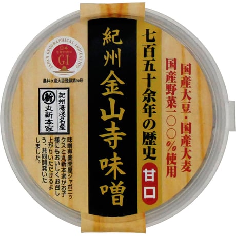 ジャポニックス　紀州金山寺味噌　130g　×　1個