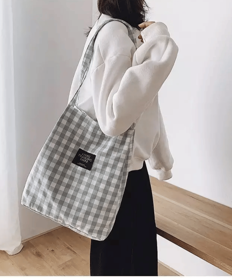 ギンガムチェック トートバッグ TBG97 | Syanamii