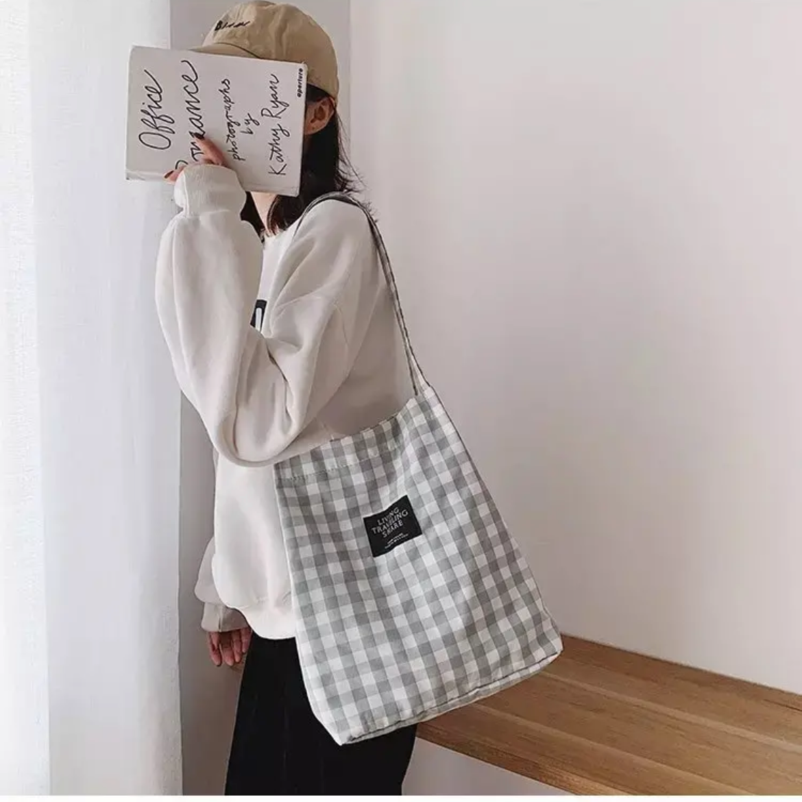 ギンガムチェック トートバッグ TBG97 | Syanamii