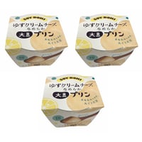 ヤマク食品　大豆プリン　ゆずクリームチーズ　100g×3個