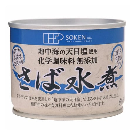 創健社　さば水煮　190g