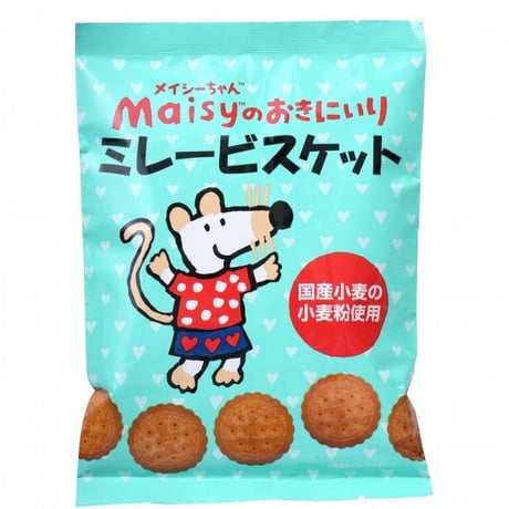 創健社　メイシーちゃんのおきにいり　ミレービスケット　150g