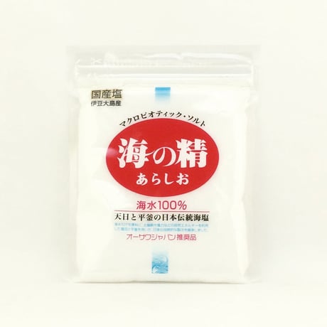 海の精　あらしお（国産）　500g