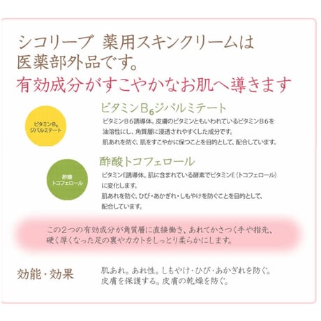 日本オリーブ　シコリーブ　薬用スキンクリーム　80g【医薬部外品】