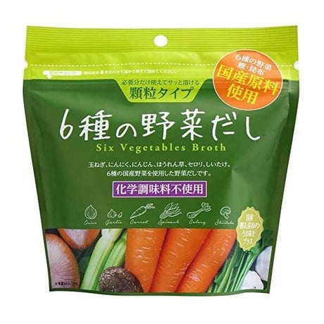 東海農産　6種の野菜だし　90g