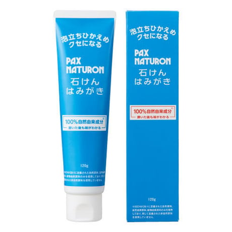 太陽油脂　パックスナチュロン　石けんはみがき　120g