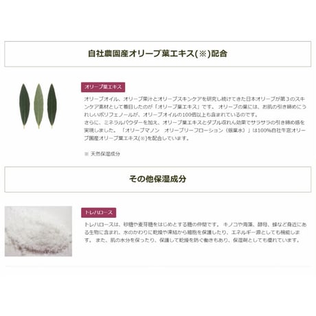 日本オリーブ　オリーブマノン　オリーブリーフローション（銀葉水）　180ml