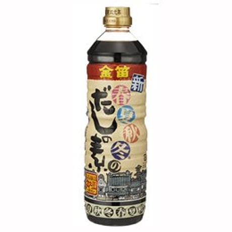 笛木醤油　金笛　新・春夏秋冬のだしの素　1L