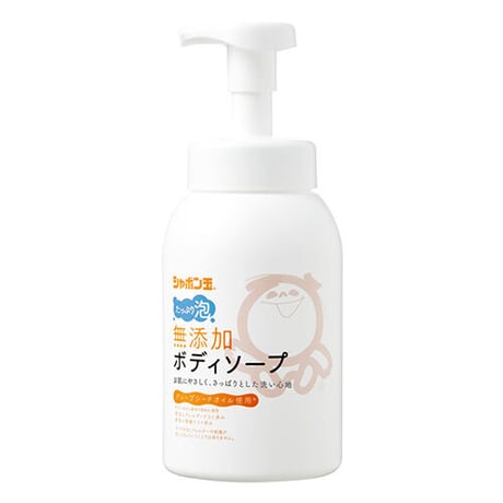 シャボン玉石けん　無添加ボディソープたっぷり泡　570ml