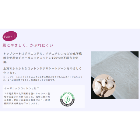 ナチュラムーン　おりもの専用シート　15.5cm/40個入