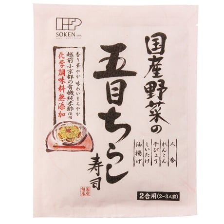 創健社　国産野菜の五目ちらし寿司　150g