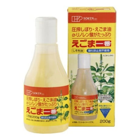 創健社　えごま一番（デラミボトル）　200g