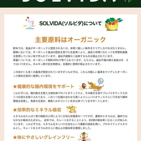 SOLVIDA ソルビダ グレインフリー チキン 室内飼育７歳以上用（シニア）  140g/900g/1.8kg/3.6kg/5.8kg/12kg  ドッグフード ドライフード