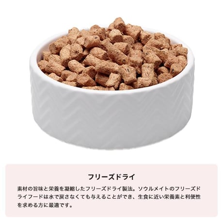 SoulMate ソウルメイト ドッグ フリーズドライ チキン  お試しサイズ 20g/400g 犬のごはん ドッグフード ドライフード