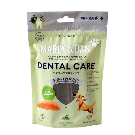 MARLY&DAN マーリー＆ダン デンタルケアスティック 小型犬向き S 7本入り 犬用おやつ ドッグフード