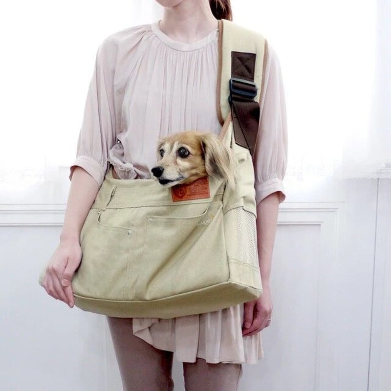 ANZUDOGオリジナル】胴長犬におすすめ！デニムスリング SDサイズ