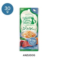 yum yum yum！(ヤムヤムヤム) ジュレ仕立て かつお 30g 犬用 ドッグフード ウェットフード ペット
