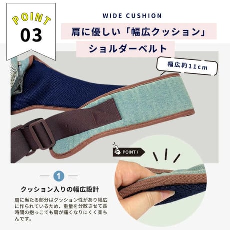 春夏用 メッシュ＆デニムスリング S・SD・Mサイズ