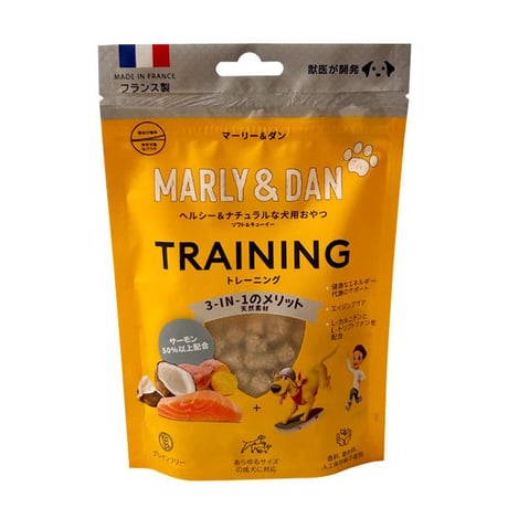 MARLY&DAN マーリー＆ダン ソフト&チューイー トレーニング 100g 犬用おやつ ドッグフード