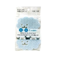 わんにゃん食器のスポンジ 2個入り