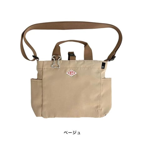 ROOTOTE ルートート SN.スクエア.DOG.BUDDY-B ワンちゃんのお散歩バッグ 犬 軽量 撥水 多機能 ショルダー付き ハンドバッグ